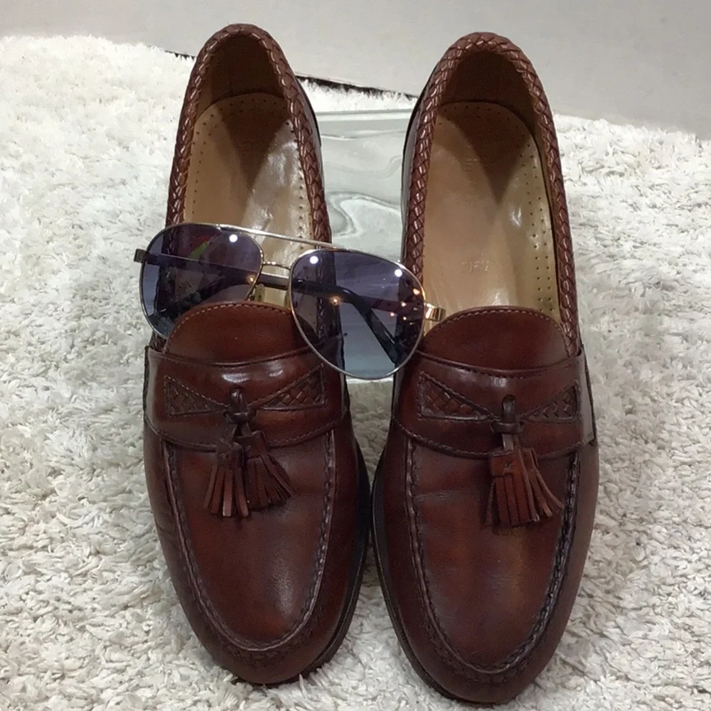 Allen Edmonds Maxfield tassel loafers 11.5D
